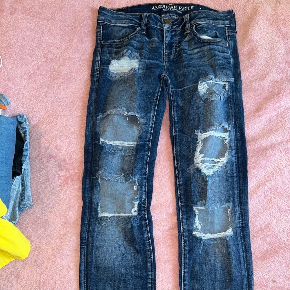 American Eagle Ripped Jeans